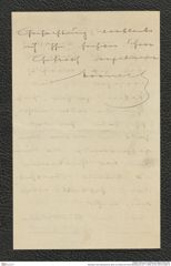 Nachlass Franz Steindachner, Brief von Höhnel an Franz Steindachner (07.11.1905), Inv.Nr. 230.03, Seite 16